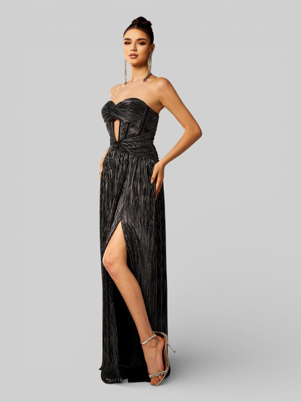 Vestido de Festa Tomara que Caia Fendall Lurex - Aurea Dress
