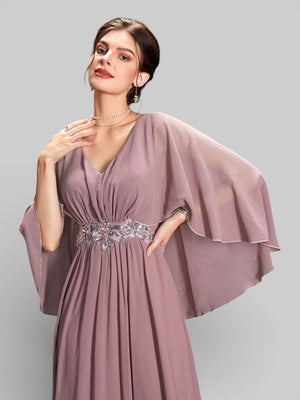Vestido de Festa Longo Bordado Alban - Aurea Dress