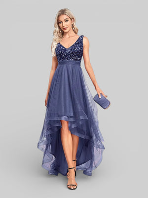 Vestido de Festa Lantejoulas High New - Aurea Dress
