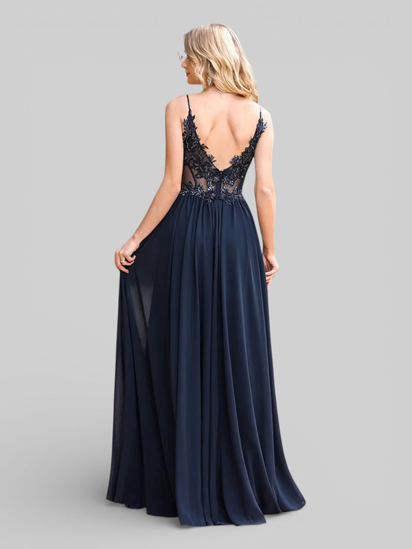 Vestido de Festa Bordado Super Luxo Viena - Aurea Dress