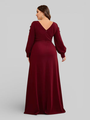 Vestido de Festa Manga Longa Maldivas - Aurea Dress