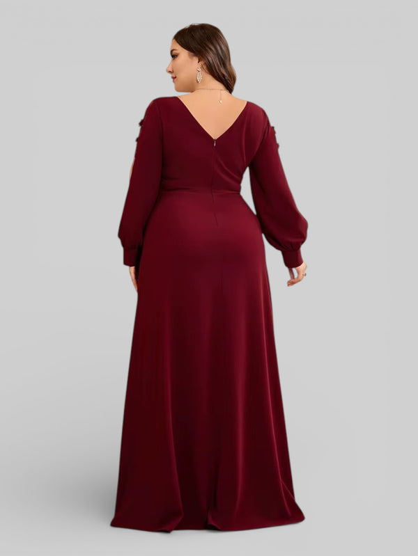 Vestido de Festa Manga Longa Maldivas - Aurea Dress