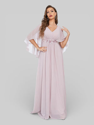 Vestido de Festa Longo Bordado Alban - Aurea Dress