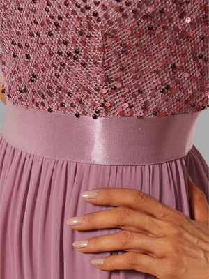 Vestido de Festa Plus Size Manga Longa Dallas - Aurea Dress
