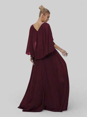 Vestido de Festa Longo Bordado Alban - Aurea Dress