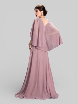 Vestido de Festa Longo Bordado Alban - Aurea Dress