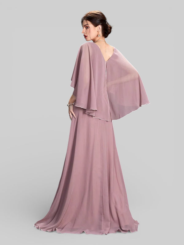 Vestido de Festa Longo Bordado Alban - Aurea Dress