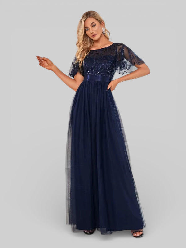 Vestido de Festa Longo Plus Size Village - Aurea Dress