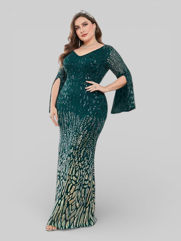 Vestido de Festa Lantejoulas LadyDress - Aurea Dress