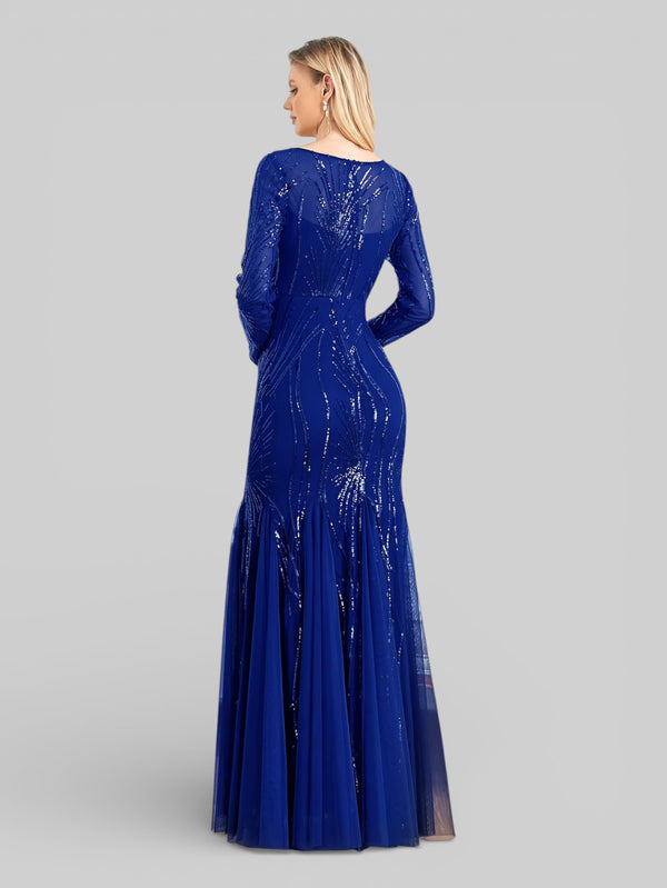 Vestido de Festa Plus Size Manga Longa Funchal - Aurea Dress