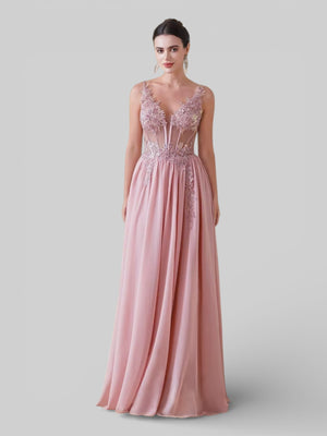 Vestido de Festa Bordado Super Luxo Viena - Aurea Dress