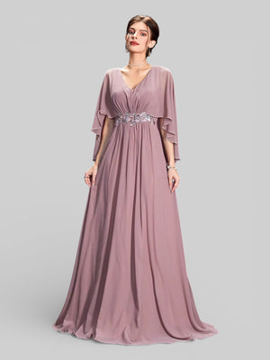 Vestido de Festa Longo Bordado Alban - Aurea Dress