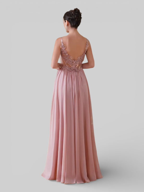 Vestido de Festa Bordado Super Luxo Viena - Aurea Dress