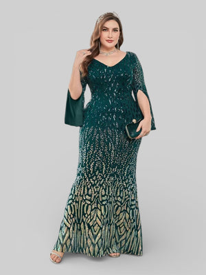Vestido de Festa Lantejoulas LadyDress - Aurea Dress