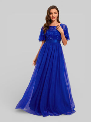 Vestido de Festa Longo Plus Size Village - Aurea Dress