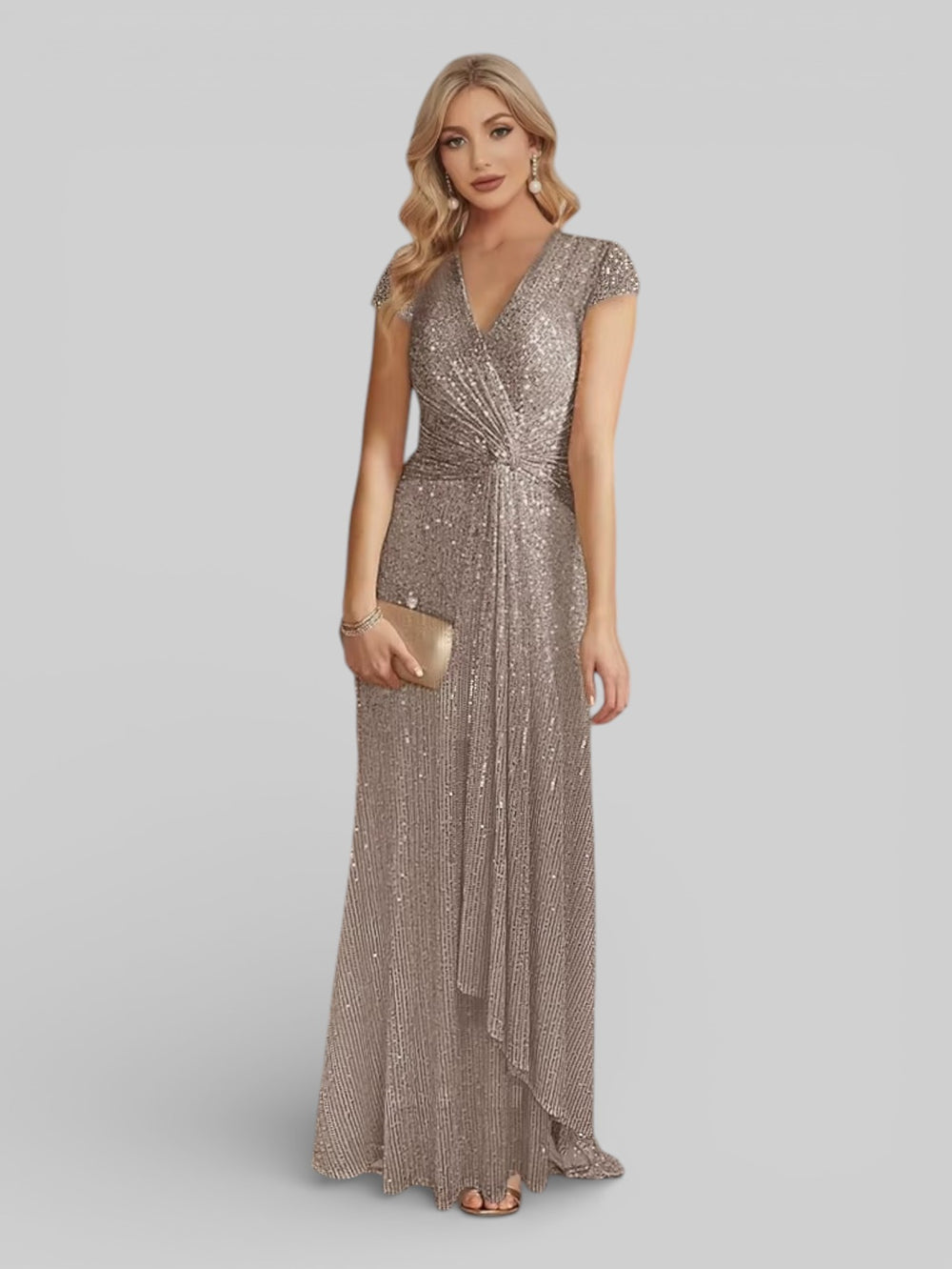 Vestido de Festa Lantejoulas Madison Aurea - Aurea Dress