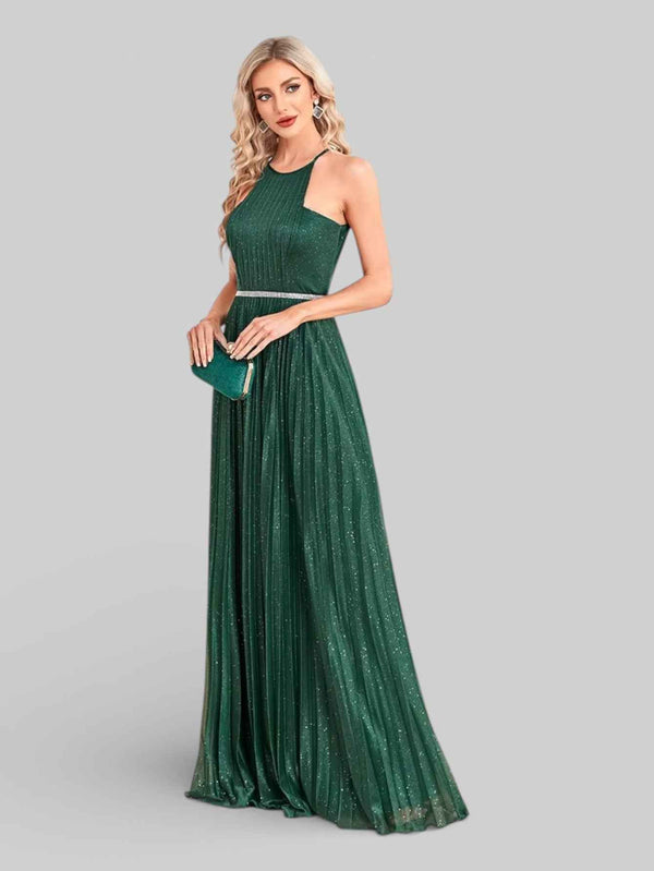 Vestido de Festa Longo Glow Aurea