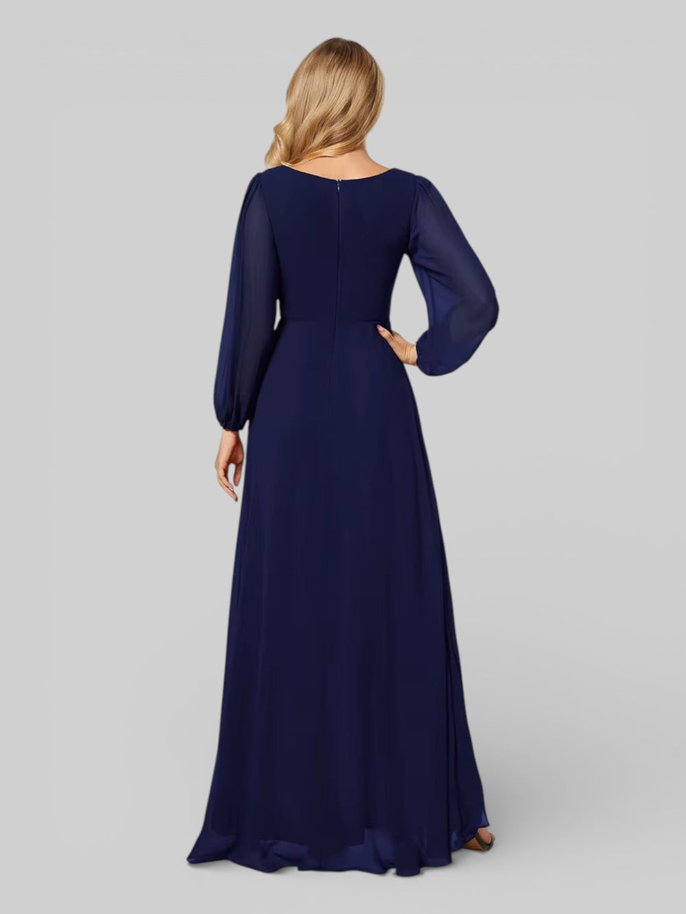 Vestido de Festa para Madrinhas Manga Longa Portugal