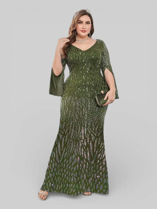 Vestido de Festa Lantejoulas LadyDress - Aurea Dress