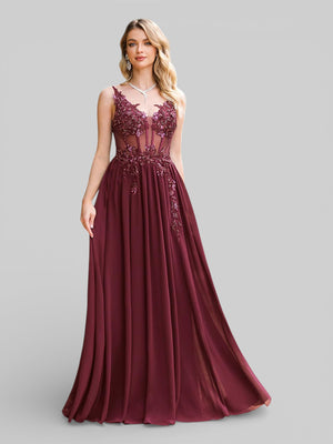 Vestido de Festa Bordado Super Luxo Viena - Aurea Dress