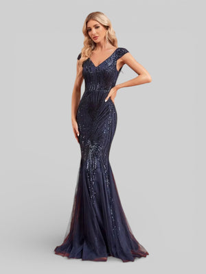 Vestido de Festa Lantejoulas Dolps - Aurea Dress