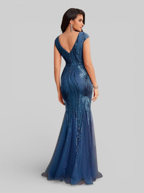 Vestido de Festa Lantejoulas Dolps - Aurea Dress