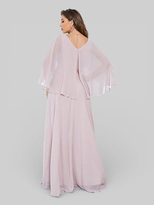 Vestido de Festa Longo Bordado Alban - Aurea Dress