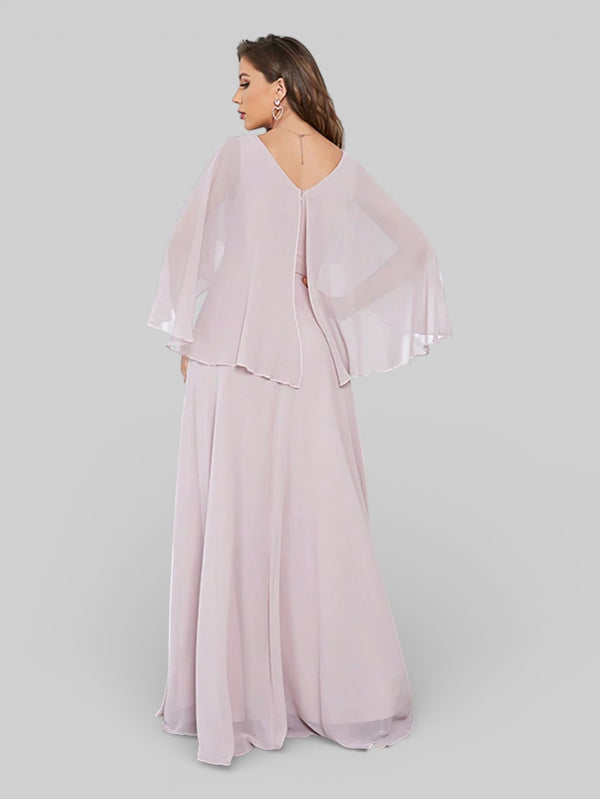 Vestido de Festa Longo Bordado Alban - Aurea Dress