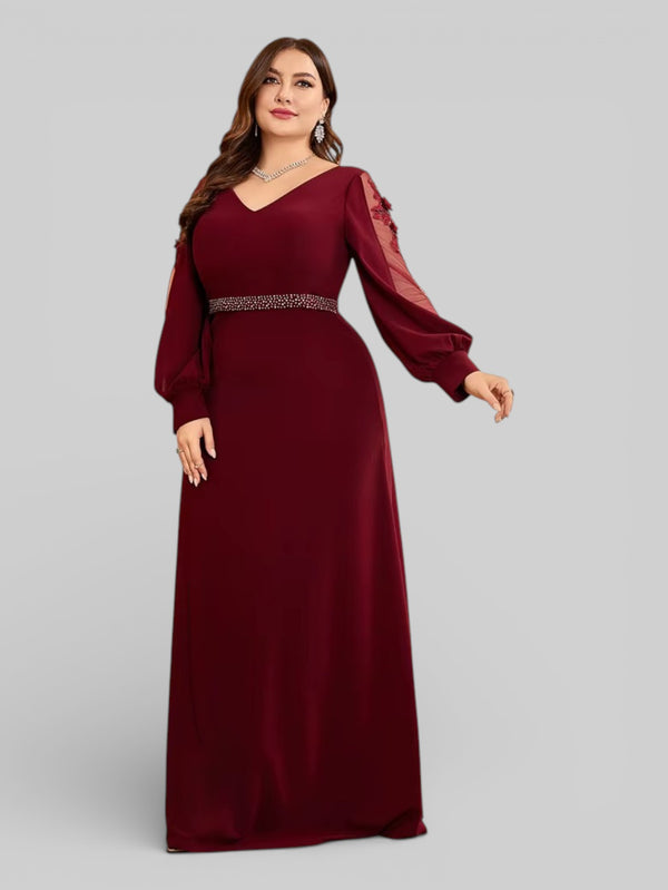 Vestido de Festa Manga Longa Maldivas - Aurea Dress