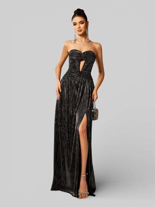 Vestido de Festa Tomara que Caia Fendall Lurex - Aurea Dress