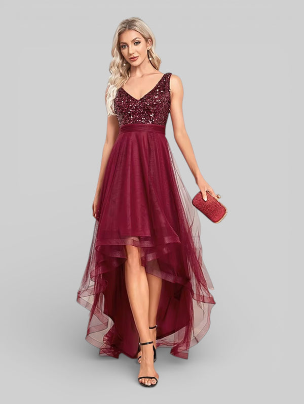 Vestido de Festa Lantejoulas High New - Aurea Dress