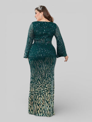 Vestido de Festa Lantejoulas LadyDress - Aurea Dress