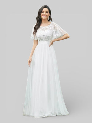 Vestido de Festa Longo Plus Size Village - Aurea Dress
