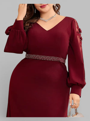 Vestido de Festa Manga Longa Maldivas - Aurea Dress
