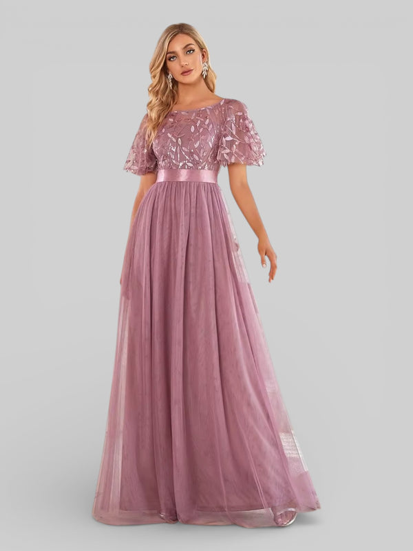 Vestido de Festa Longo Plus Size Village - Aurea Dress