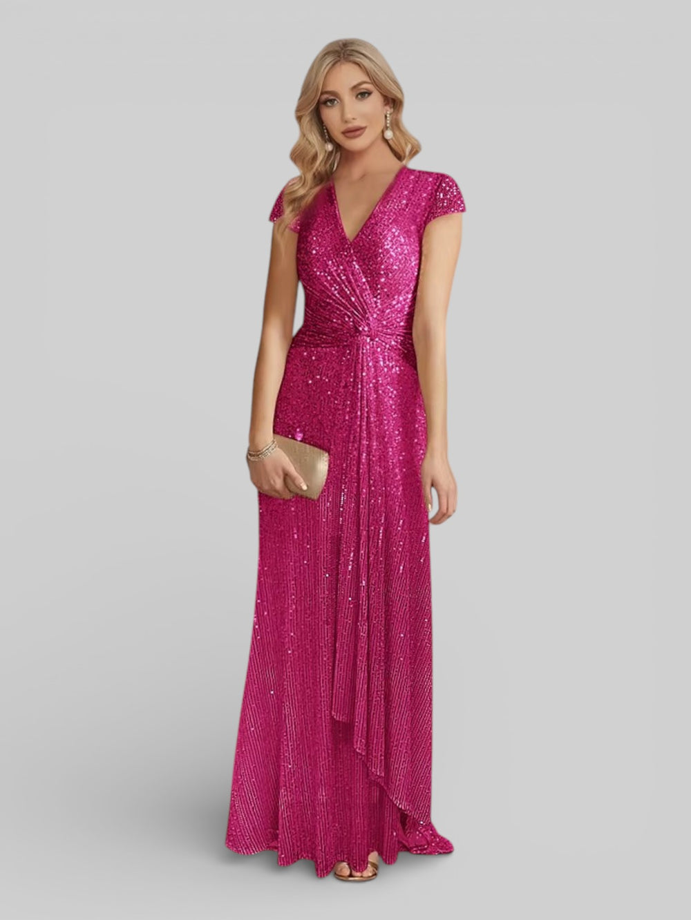 Vestido de Festa Lantejoulas Madison Aurea - Aurea Dress