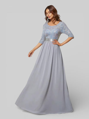 Vestido de Festa Plus Size Manga Longa Dallas - Aurea Dress
