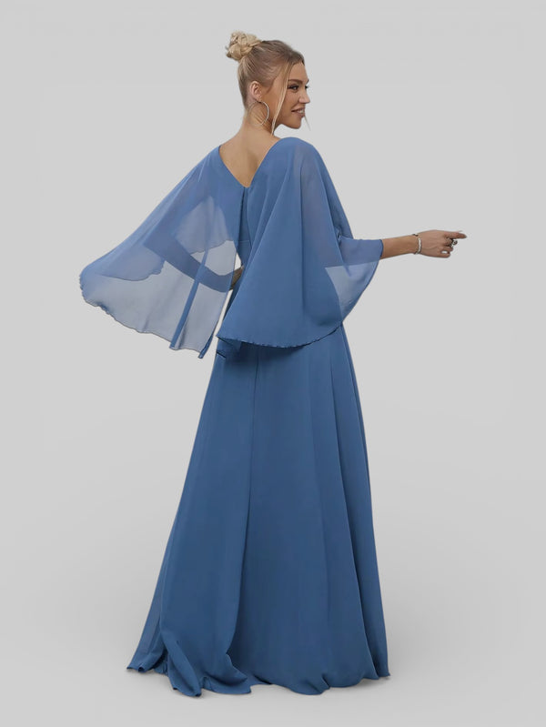 Vestido de Festa Longo Bordado Alban - Aurea Dress
