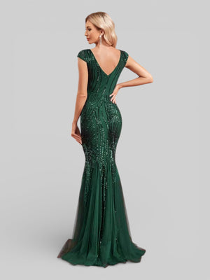 Vestido de Festa Lantejoulas Dolps - Aurea Dress