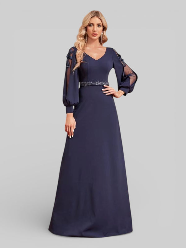 Vestido de Festa Manga Longa Maldivas - Aurea Dress