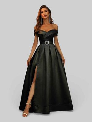Vestido Longo de Festa Aurea Graduation