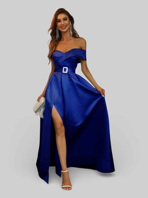 Vestido Longo de Festa Aurea Graduation