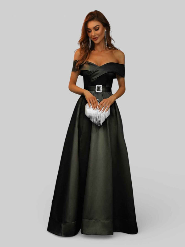 Vestido Longo de Festa Aurea Graduation