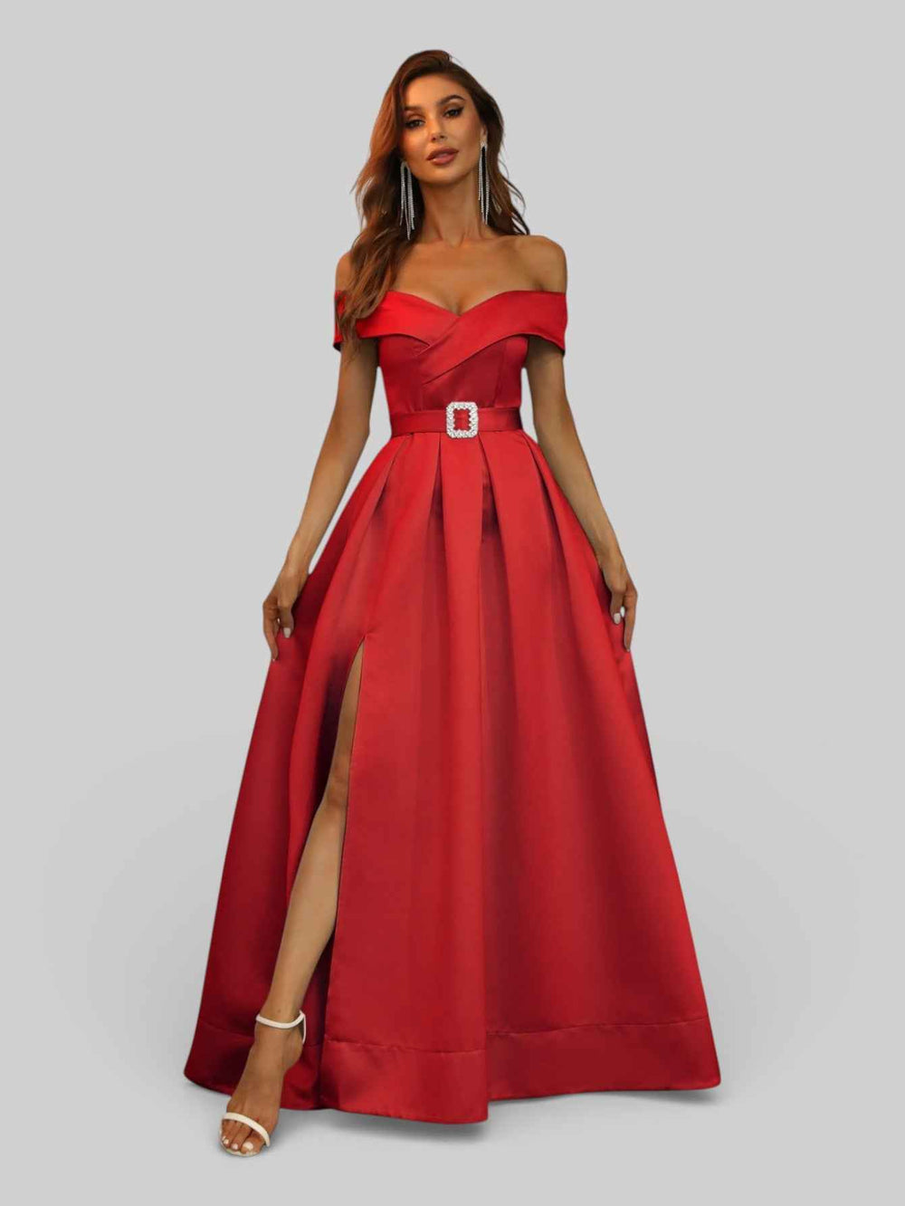 Vestido Longo de Festa Aurea Graduation