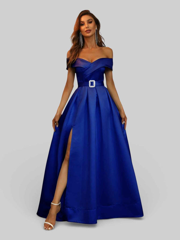 Vestido Longo de Festa Aurea Graduation