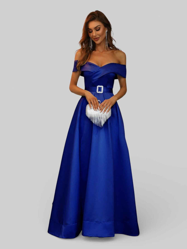 Vestido Longo de Festa Aurea Graduation