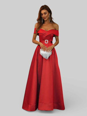 Vestido Longo de Festa Aurea Graduation
