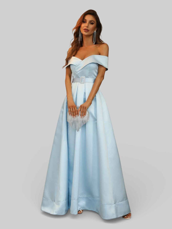 Vestido Longo de Festa Aurea Graduation