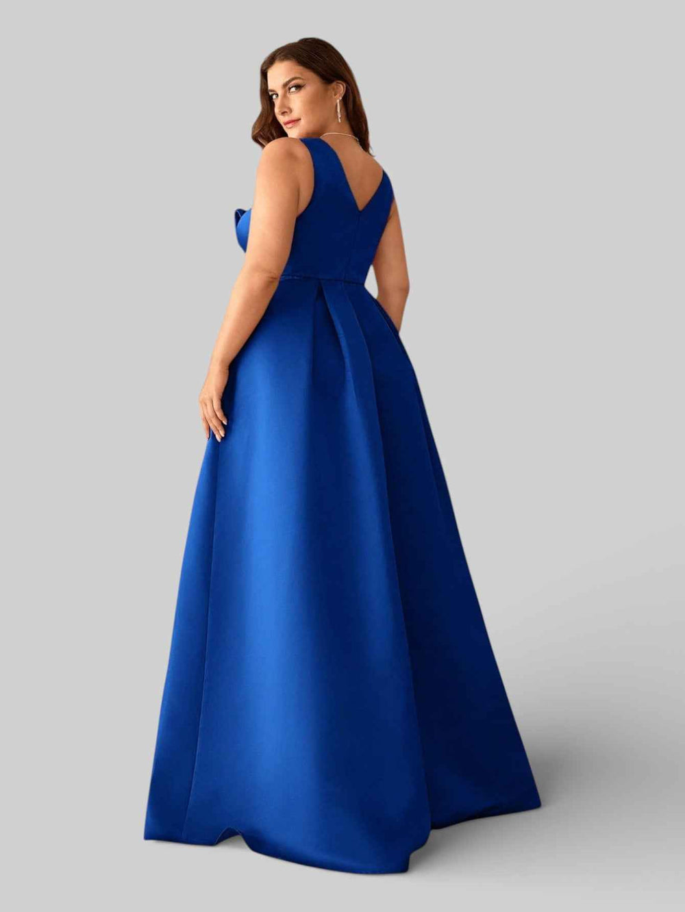 Vestido Longo de Festa Plus Size Hamburgo