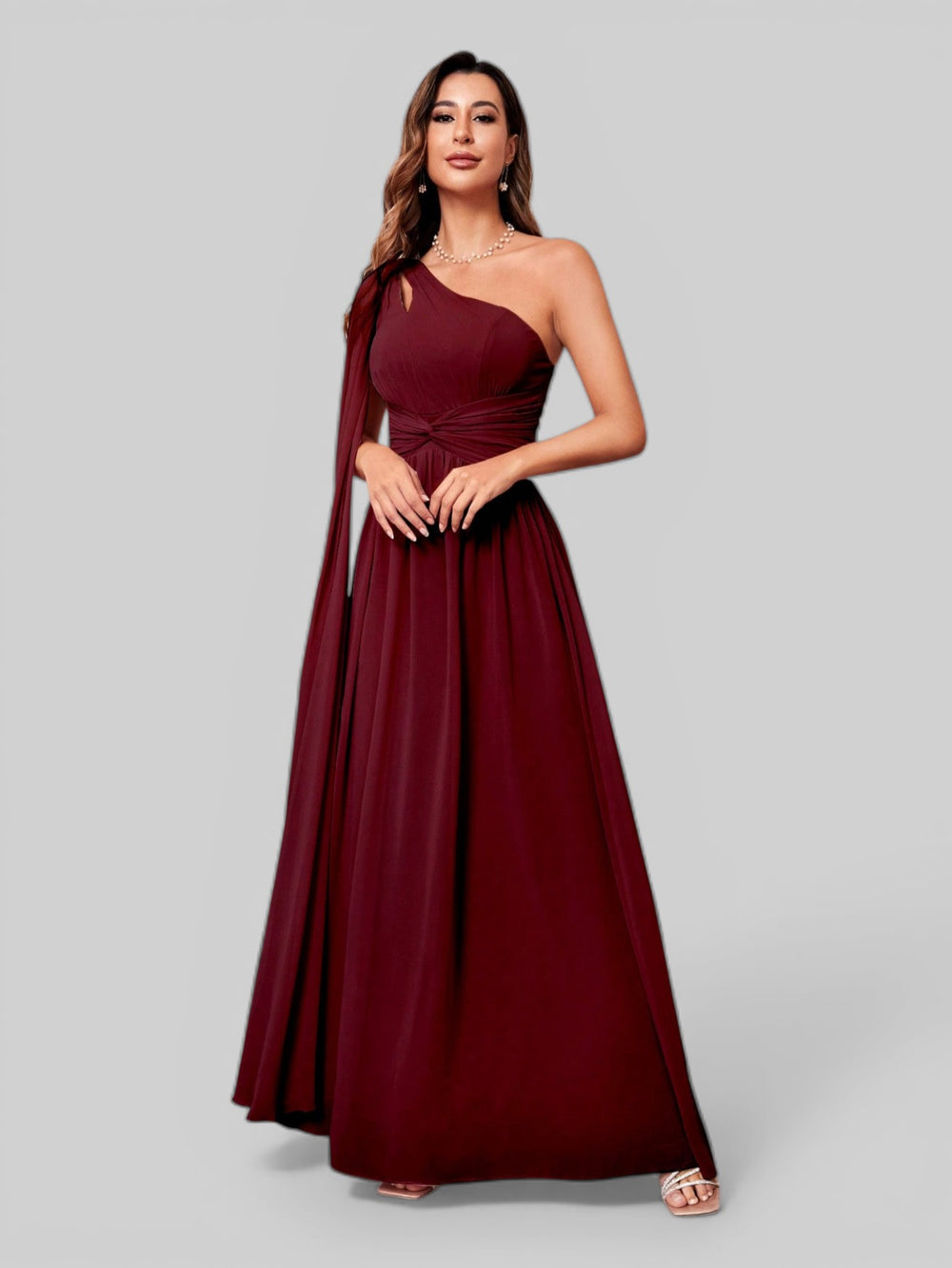 Vestido Longo de Festa Ribbon New